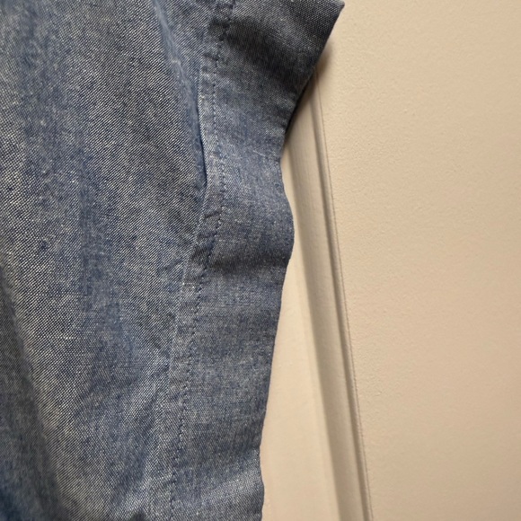 Banana Republic Chambray Above the Knee Denim Shirtdress, Size Small Like New - Picture 8 of 12